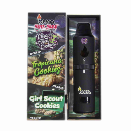 Burn Triple Threat Vape (9g) - Miracle Cookies + Tropicana Cookies + GSC