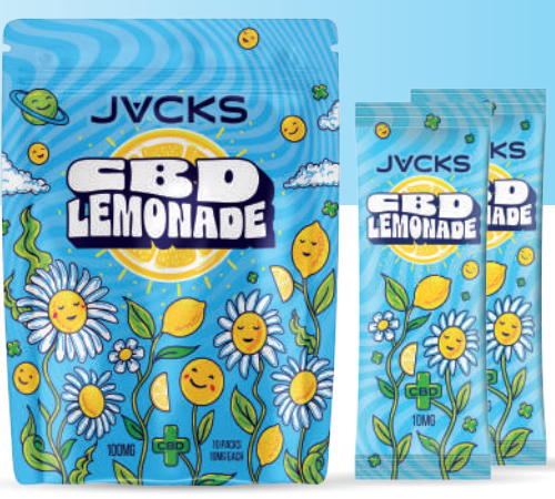 JACKS Powder Drink Mix - CBD Lemonade 250mg