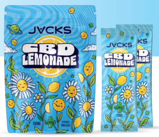 JACKS Powder Drink Mix - CBD Lemonade 250mg