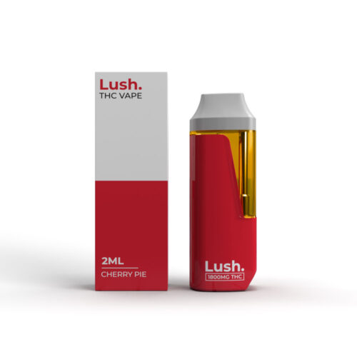 Lush - Discreet THC Disposable Vape (2 Grams) - Cherry Pie (Hybrid)