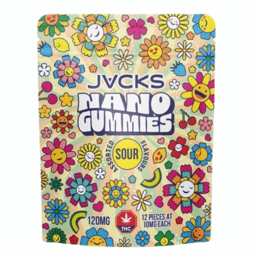 JACKS THC Nano Gummies - Sour Assorted 120mg
