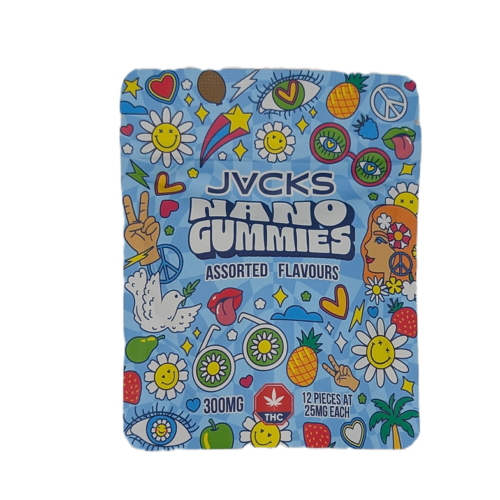 JACKS THC Nano Gummies - Sugar Assorted 300mg