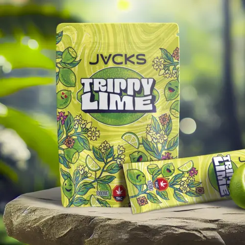 JACKS THC Powder Drink Mix - Trippy Lime 250mg