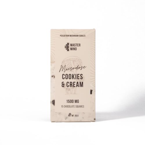 Mastermind - Funghi Chocolate Bar (1500mg) - Cookies & Cream