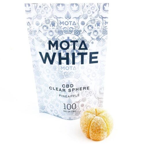 Mota - White CBD Clear Sphere 100mg