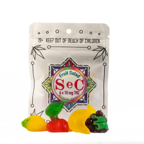 SeC THC Gummies - Fruit Salad (4x10mg)