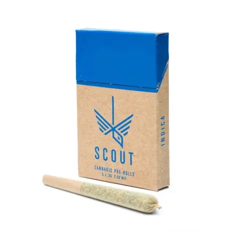 Scout - 5 Pack Pre-Rolls (0.5g) - Indica