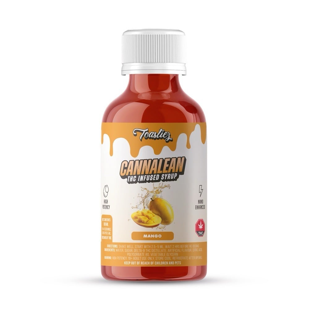 Toastiez Cannalean THC Syrup - Mango