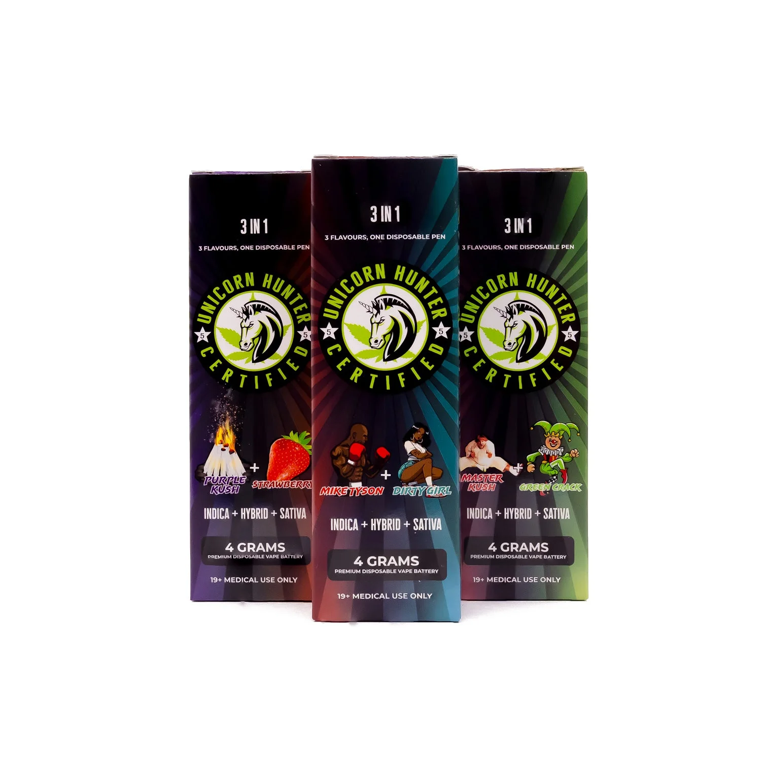 Unicorn Hunter - Disposable Vape (4g) - Pink Kush x Watermelon