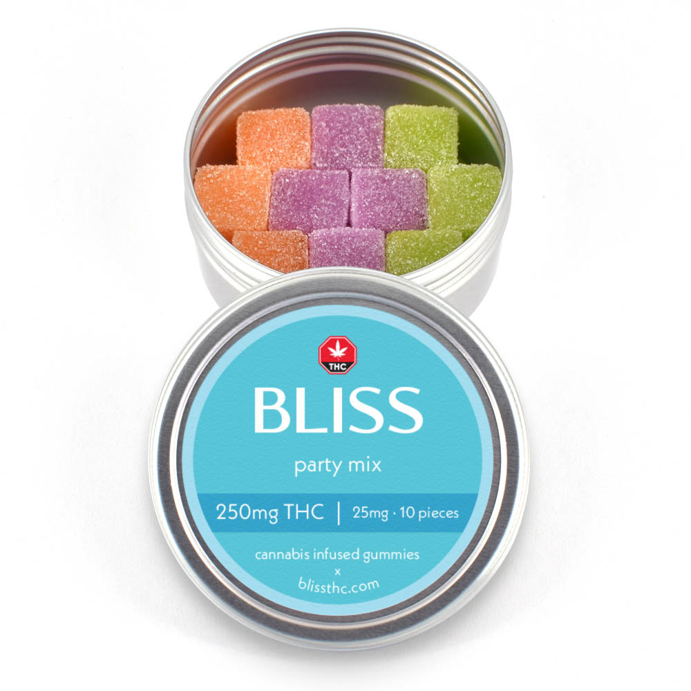 Bliss - THC Gummies (250mg) - Party Mix