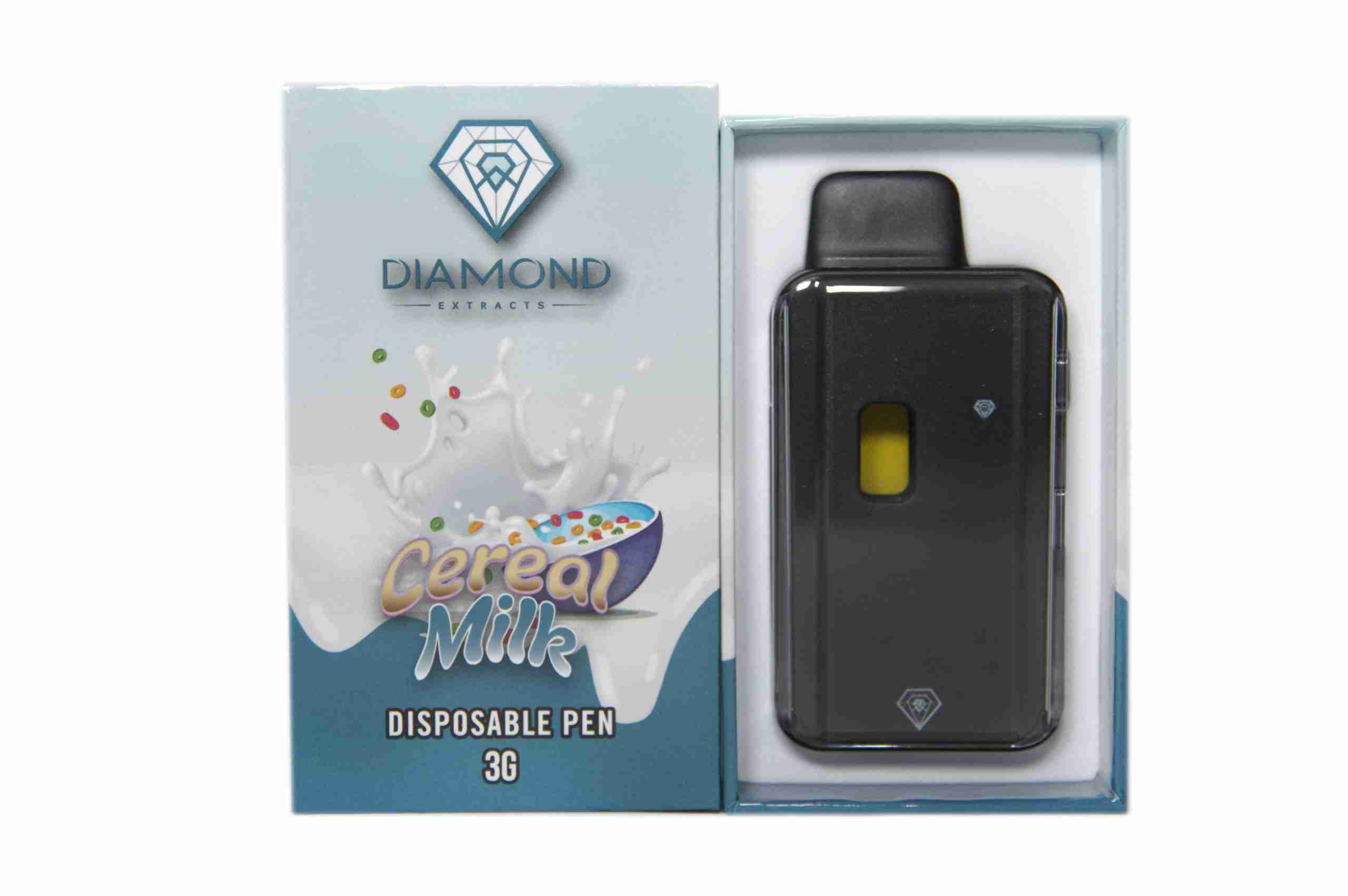 Diamond Disposable Vapes 3g - Cereal Milk (Hybrid)