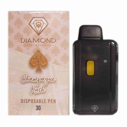 Diamond Disposable Vapes 3g - Champagne Kush (Hybrid)