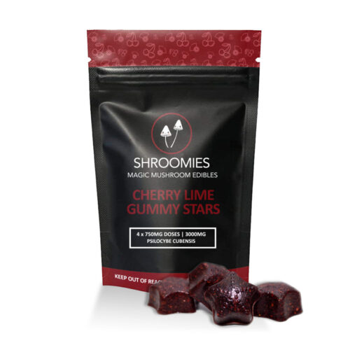 Shroomies Gummies - Cherry Lime Stars (3000mg)