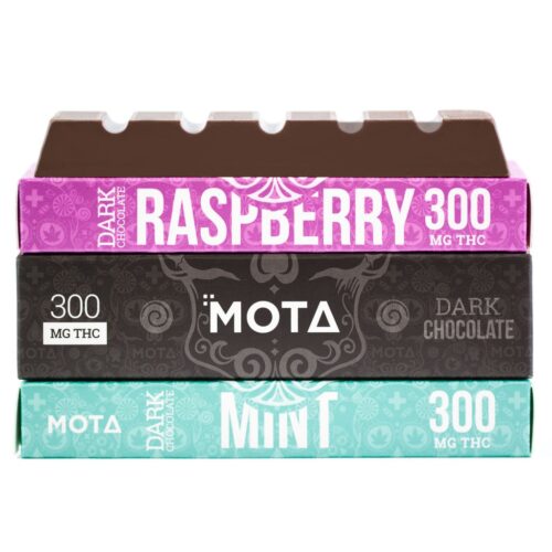 Mota Dark Chocolate Bar 300mg - Plain
