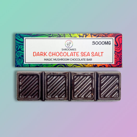 Shroomies Chocolates - Dark Chocolate Sea Salt (3000mg)