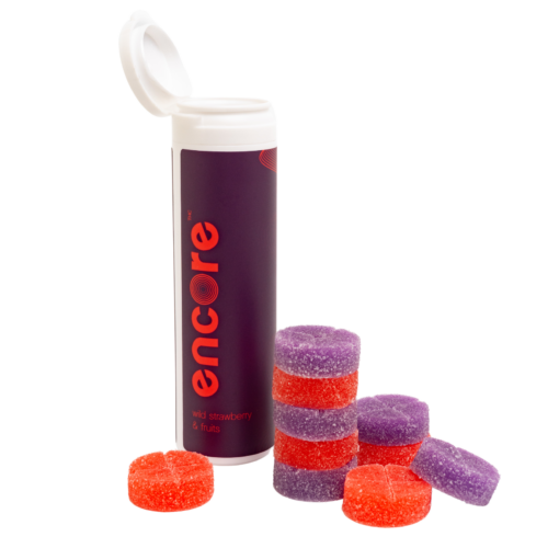 Encore - THC Gummies (600mg) - Wild Strawberry & Fruits
