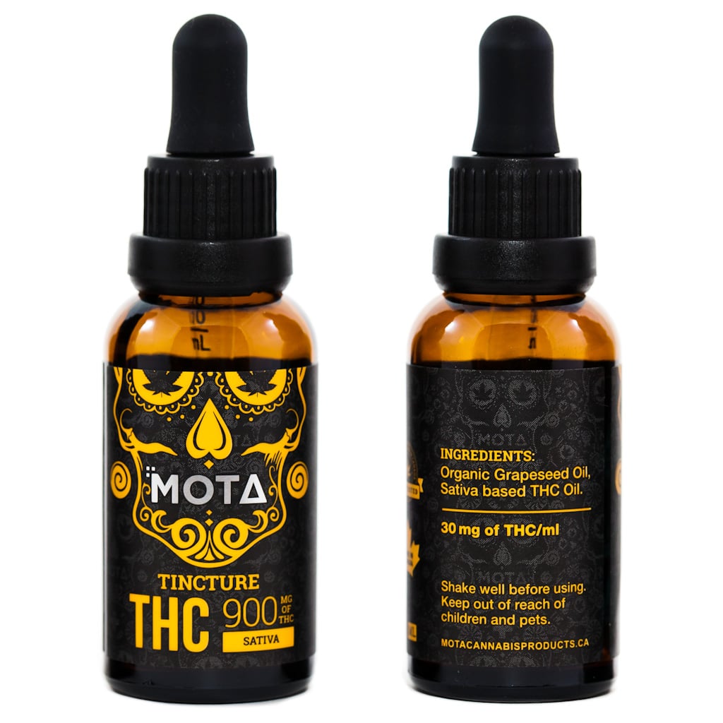 Mota Tincture - THC Sativa 900mg - Image 2