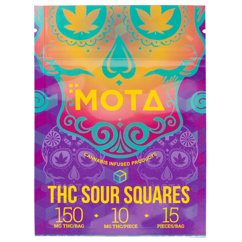 Mota - THC Sour Squares 150mg - Image 2