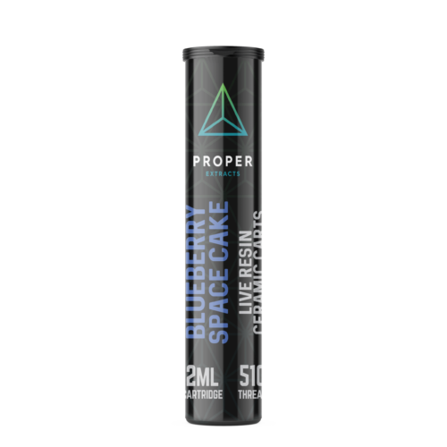 Proper Extracts - Live Resin Carts 2ml - Blueberry Space Cake