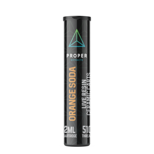 Proper Extracts - Live Resin Carts 2ml - Orange Soda
