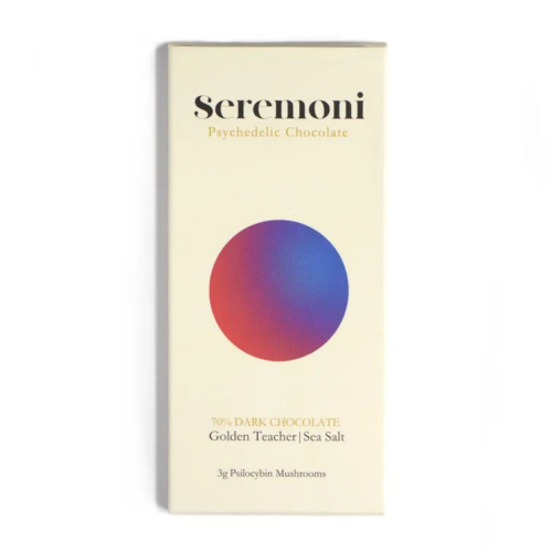 Seremoni Psilocybin Chocolate Bar (3000mg) - Sea Salt