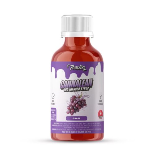 Toastiez Cannalean THC Syrup - Grape