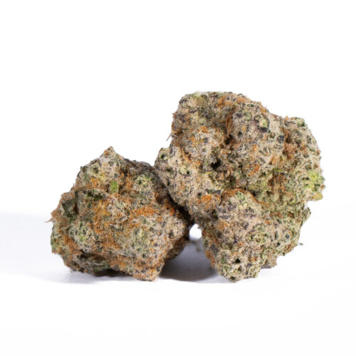 Like its name suggests, Stinky Pinky has a super heavy and pungent aroma with a touch of sour citrus and spicy black pepper. The aroma is just as potent, with a flavorful sour citrus taste accented by spicy black pepper, sharp chemicals and earthy herbs. The Stinky Pinky high hits you a few minutes after your final exhale, filling your brain with a lifted sense of happiness and ease.