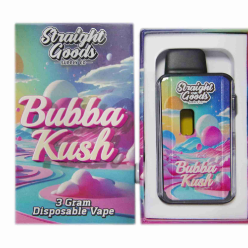 Straight Goods Vape (3g) - Bubba Kush (Indica)