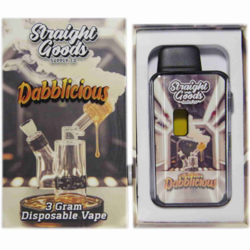 Straight Goods Vape (3g) - Dabbalicious (Indica)